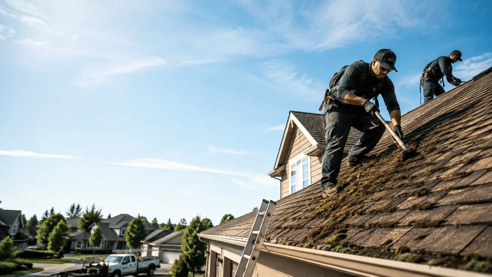 Roof Moss Removal in Alexis, IL near me